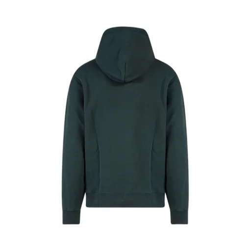 Logo Embroidered Embellished Hoodie