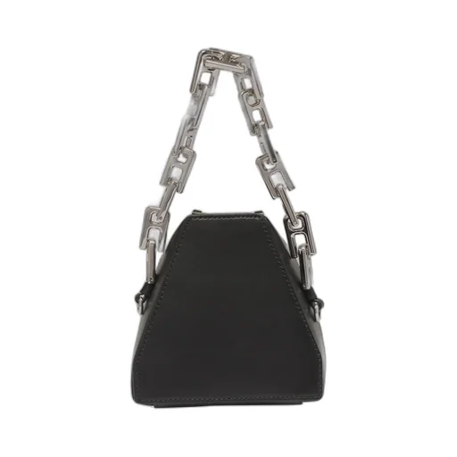 Tri Logo Plaque Small Crossbody Bag