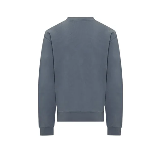 Stopper-Detailed Long-Sleeved Sweatershirt