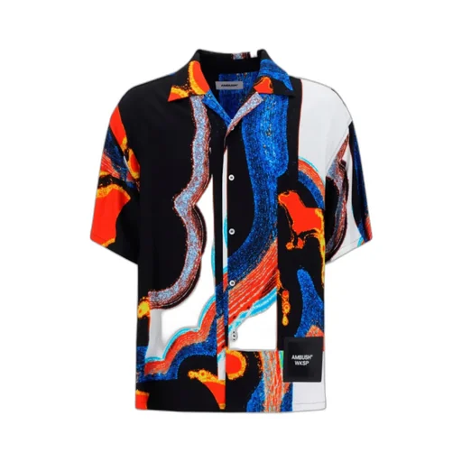 Graphic-Print Short-Sleeved Shirt