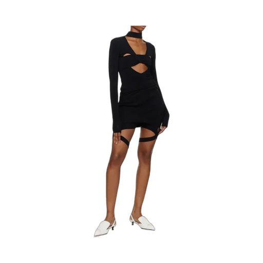 Heart Cut-Out Sleeved Top