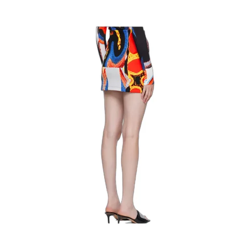 Jacquard Mini Knit Skirt