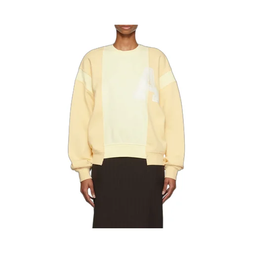 Multi-Panel Long-Sleeve Sweatshirt
