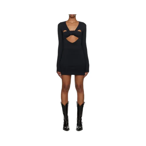 Monogram-Jacquard Mini Dress