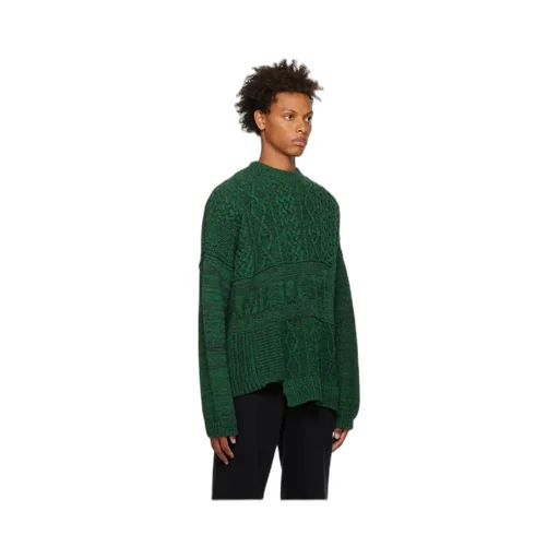 Patchwork Knitted Jumper