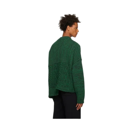 Patchwork Knitted Jumper