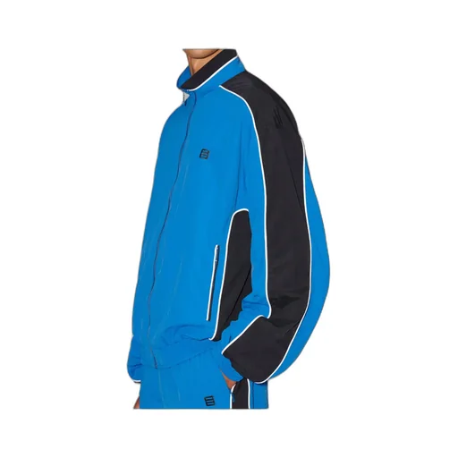 Logo-Embroidered Zip-Up Jacket