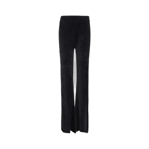 High-Waist Knitted Pants