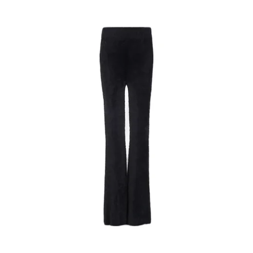 High-Waist Knitted Pants