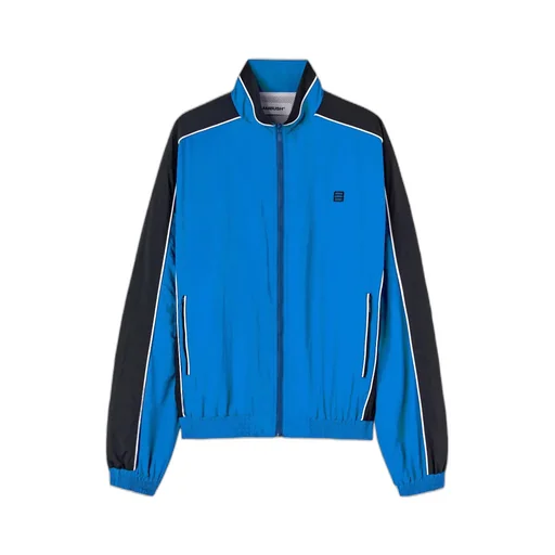 Logo-Embroidered Zip-Up Jacket