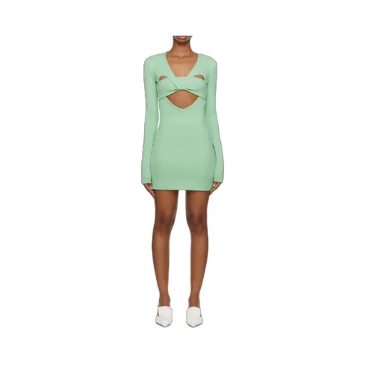 Cut-Out Detail Mini Dress