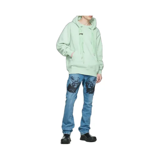 Multi-Cord Long-Sleeve Hoodie