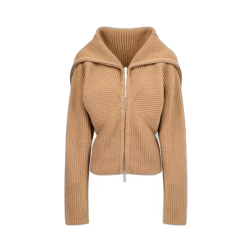 Lapel Zipper Sweater
