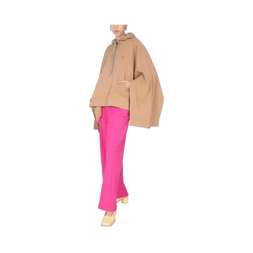 Drawstring Hooded Poncho