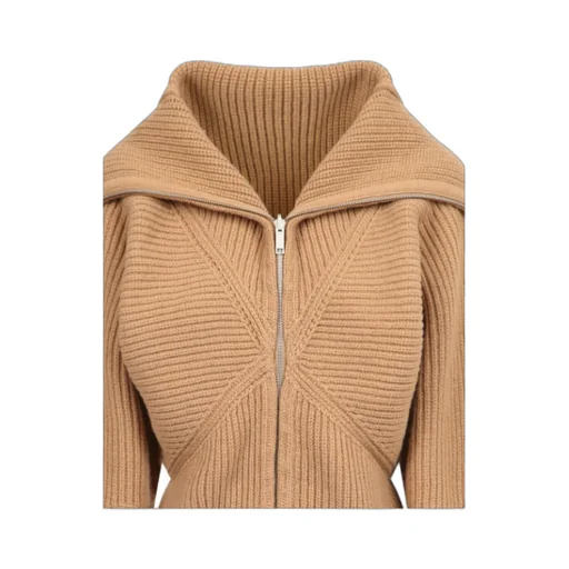 Lapel Zipper Sweater