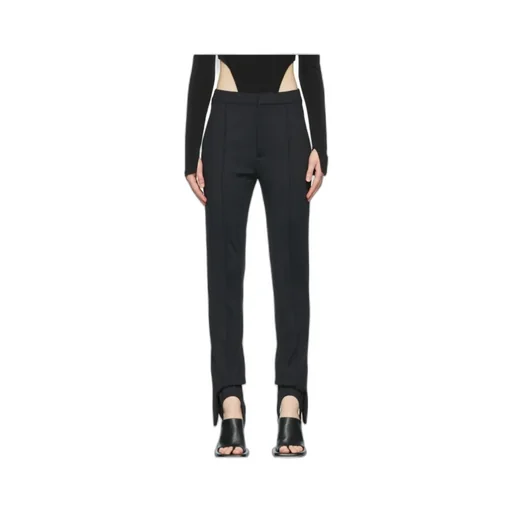 High-Waisted Stirrup Trousers