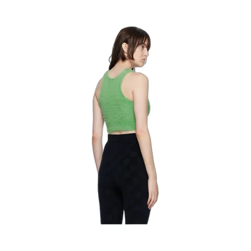 Cropped Round-Neck Top