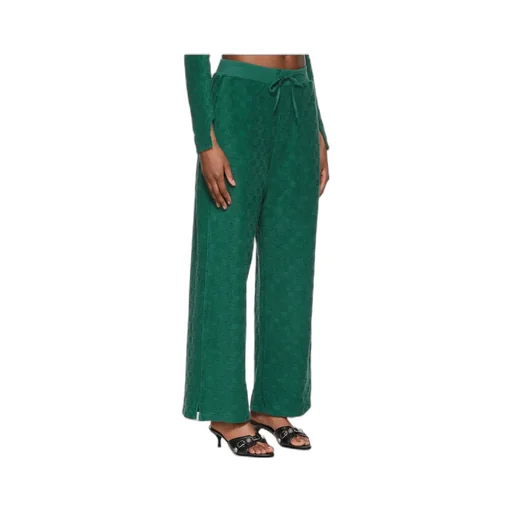 Monogram Jacquard Knitted Trousers