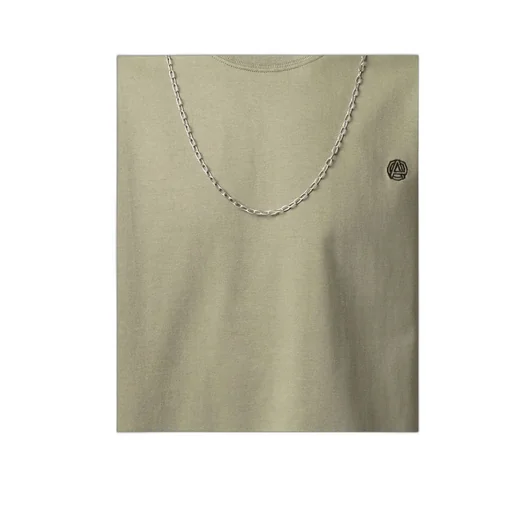 Embroidered-Motif Short-Sleeve T-Shirt