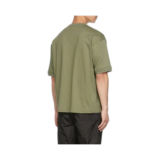 Embroidered-Motif Short-Sleeve T-Shirt