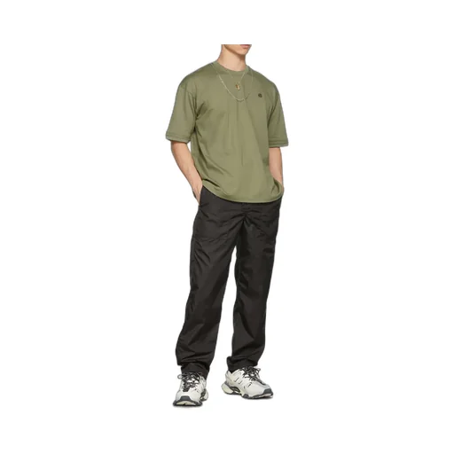 Embroidered-Motif Short-Sleeve T-Shirt