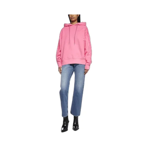 Stitched Edge Drawstring Hoodie