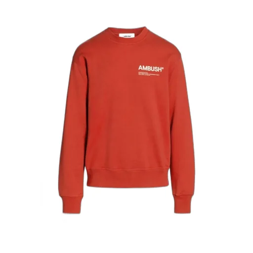 Logo-Print Crew-Neck Relaxed Sweatshirt