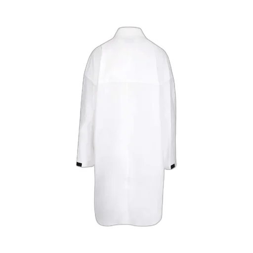 Logo Embroidered Longline Shirt