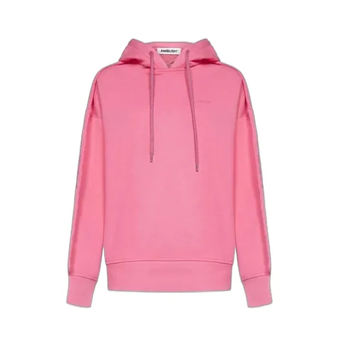 Stitched Edge Drawstring Hoodie
