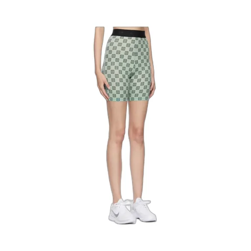 Logo Monogram High Waist Bike Shorts