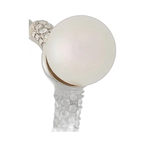 Pearl Crystal Ring Earrings