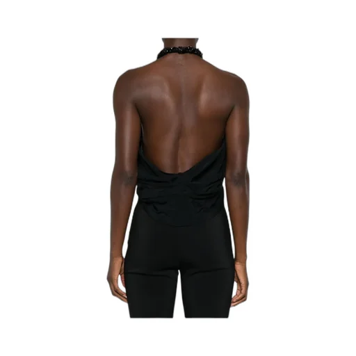 Beaded Halterneck Top
