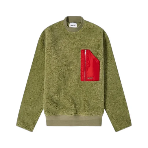 Logo Print Textured Sweater