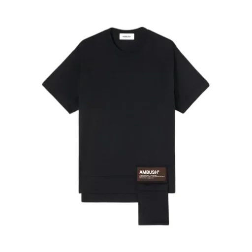 Logo Patch Crewneck T-Shirt