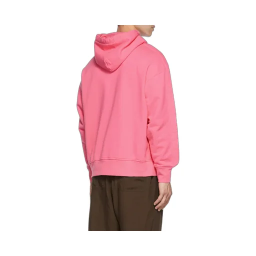 Stitched Edge Drawstring Hoodie