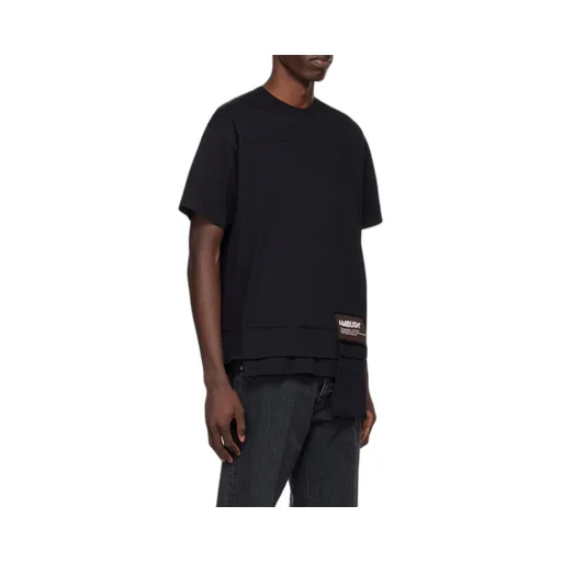 Logo Patch Crewneck T-Shirt