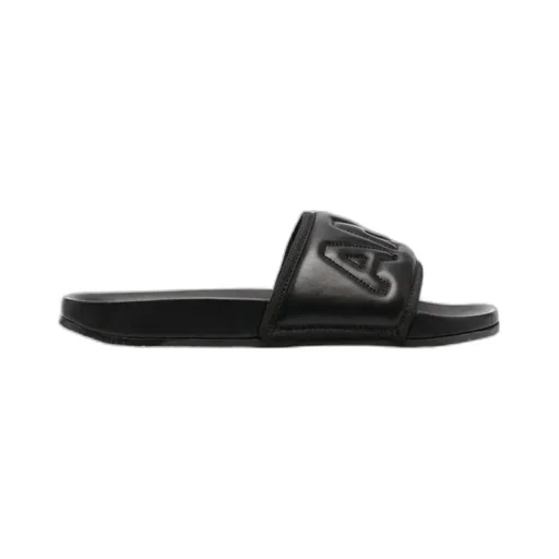 Logo Embossed Open-Toe Slides