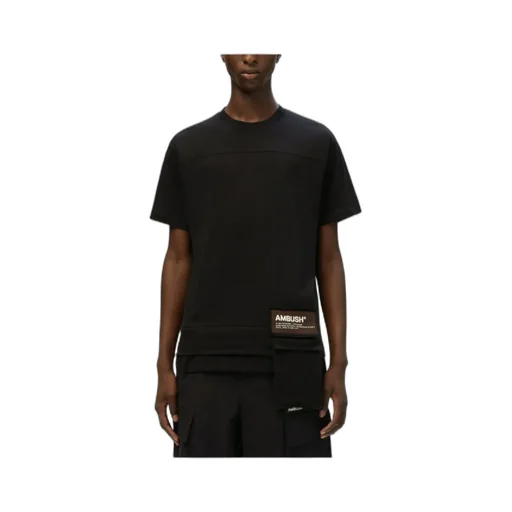 Logo Patch Crewneck T-Shirt
