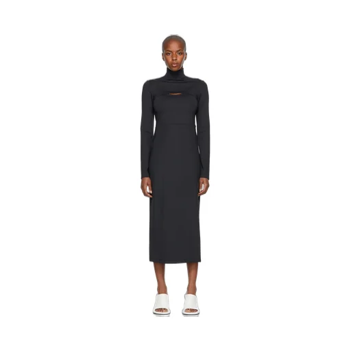 Turtleneck Slim Fit Dress