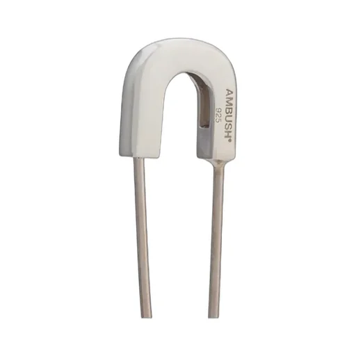 Rose Safety Pin Earring