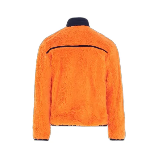 Logo Print Fleece Jacket