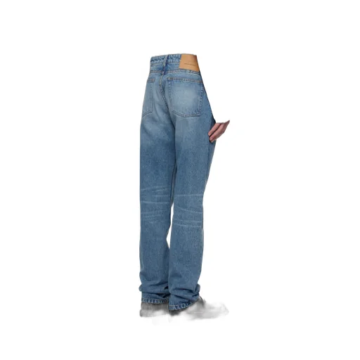 Logo Patch Classic Fit Jeans