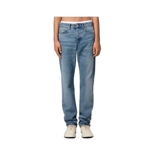 Logo Patch Classic Fit Jeans
