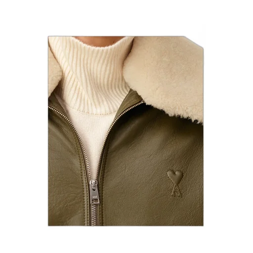 Logo Patch Zip-Up Jacket