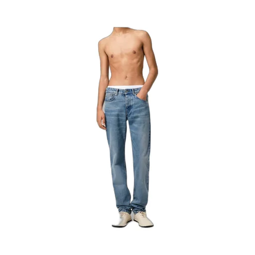 Logo Patch Classic Fit Jeans