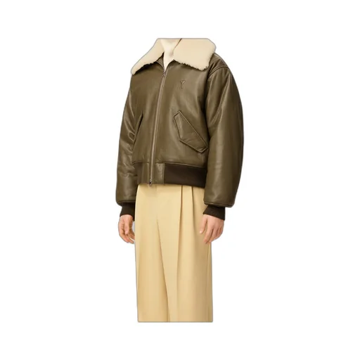 Logo Patch Zip-Up Jacket
