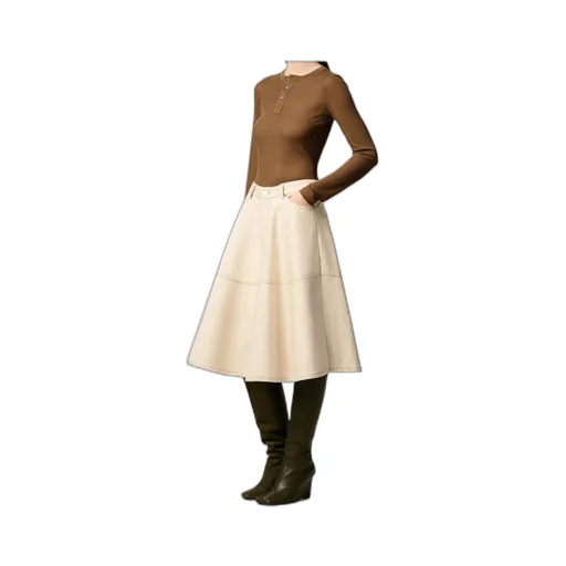 Low-Waist Skirt