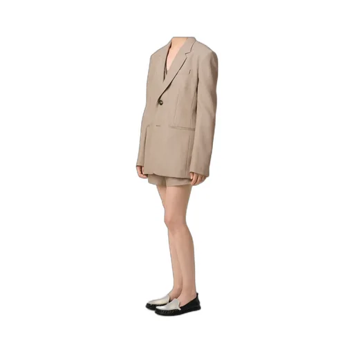 Single-Breasted Tailored Blazer