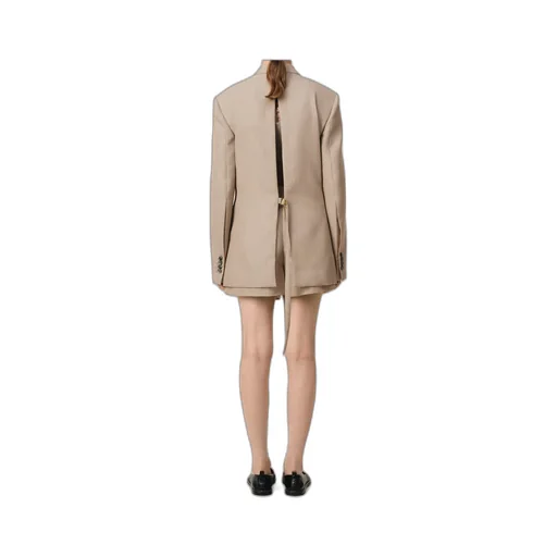 Single-Breasted Tailored Blazer
