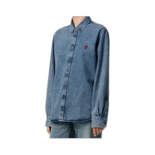 Ami De Coeur Curved Hem Shirt